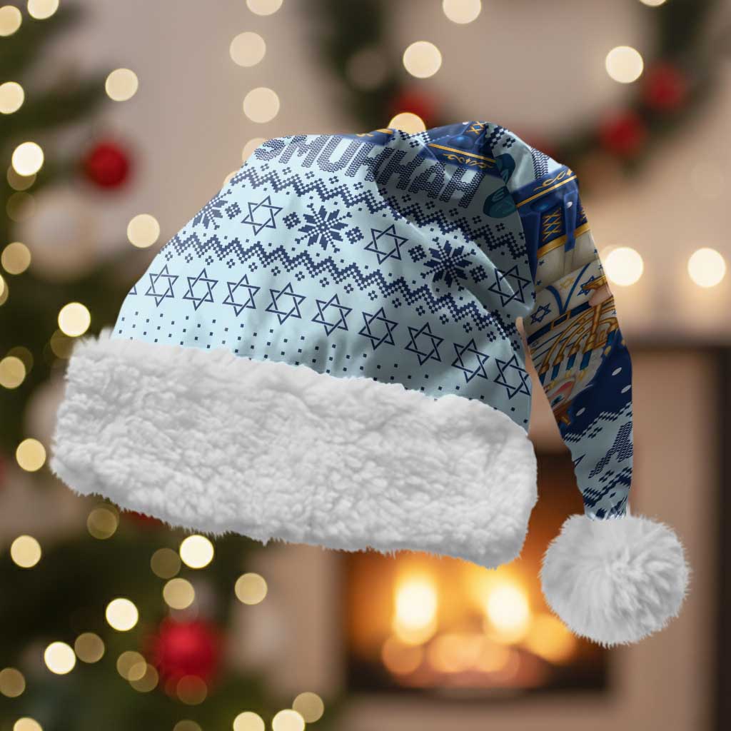 Chrismukkah Nutcracker Christmas Santa Hat Funny Hanukkah Xmas Style - Wonder Print Shop