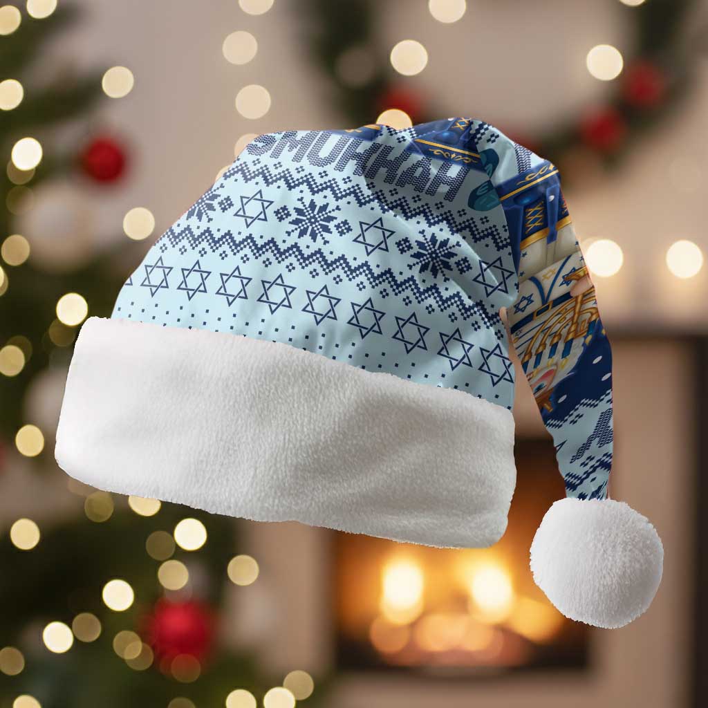 Chrismukkah Nutcracker Christmas Santa Hat Funny Hanukkah Xmas Style - Wonder Print Shop