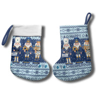 Chrismukkah Nutcracker Christmas Stocking Funny Hanukkah Xmas Style - Wonder Print Shop