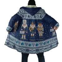 Chrismukkah Nutcracker Cloak Funny Hanukkah Xmas Style - Wonder Print Shop