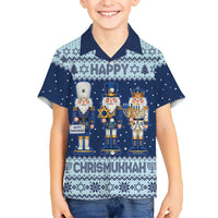 Chrismukkah Nutcracker Family Matching Mermaid Dress and Hawaiian Shirt Funny Hanukkah Xmas Style - Wonder Print Shop