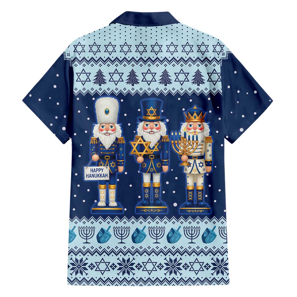 Chrismukkah Nutcracker Family Matching Tank Maxi Dress and Hawaiian Shirt Funny Hanukkah Xmas Style - Wonder Print Shop