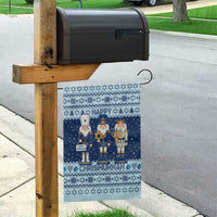 Chrismukkah Nutcracker Garden Flag Funny Hanukkah Xmas Style - Wonder Print Shop