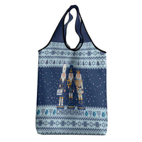 Chrismukkah Nutcracker Grocery Bag Funny Hanukkah Xmas Style - Wonder Print Shop