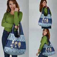Chrismukkah Nutcracker Grocery Bag Funny Hanukkah Xmas Style - Wonder Print Shop
