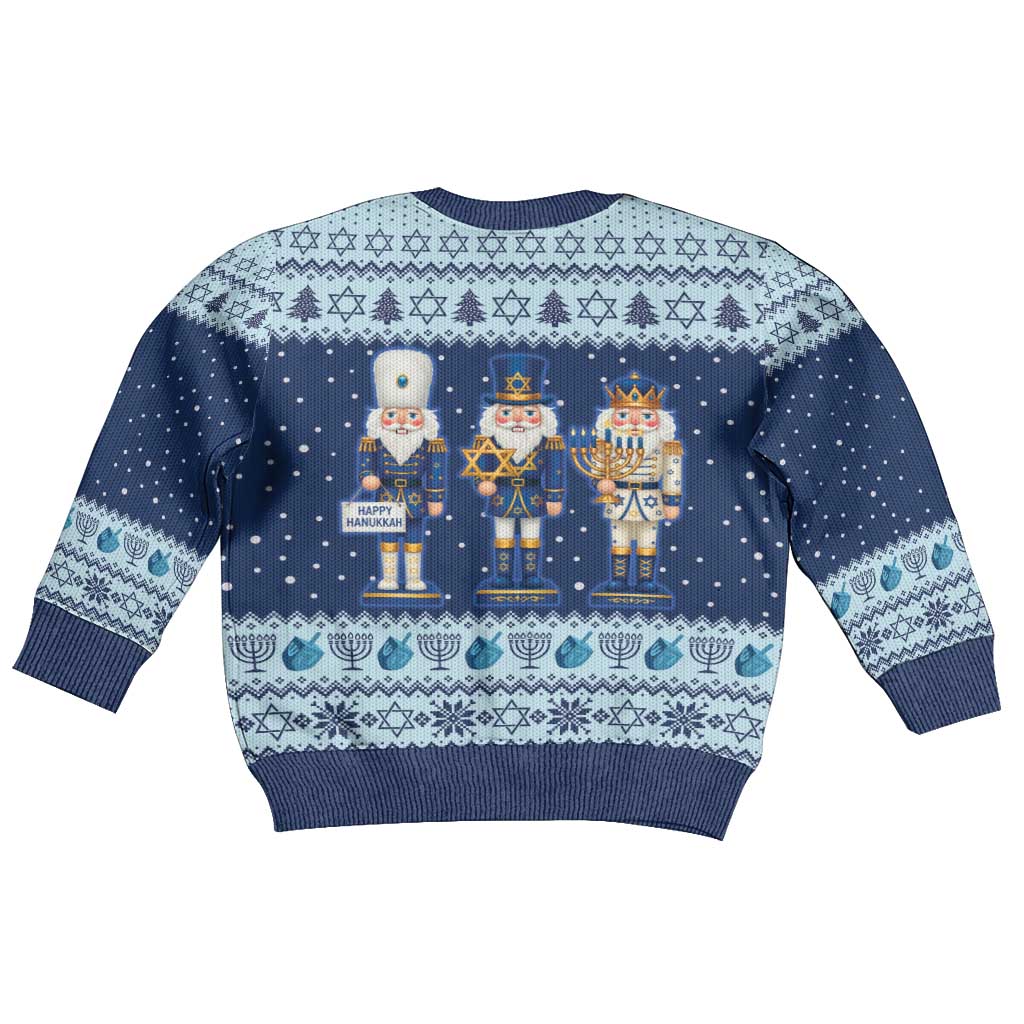 Chrismukkah Nutcracker Kid Ugly Christmas Sweater Funny Hanukkah Xmas Style - Wonder Print Shop