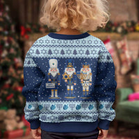Chrismukkah Nutcracker Kid Ugly Christmas Sweater Funny Hanukkah Xmas Style - Wonder Print Shop