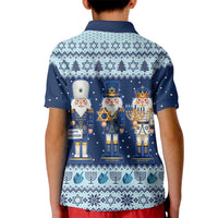 Chrismukkah Nutcracker Kid Polo Shirt Funny Hanukkah Xmas Style - Wonder Print Shop