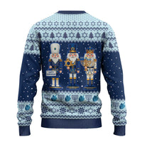 Chrismukkah Nutcracker Ugly Christmas Sweater Funny Hanukkah Xmas Style - Wonder Print Shop