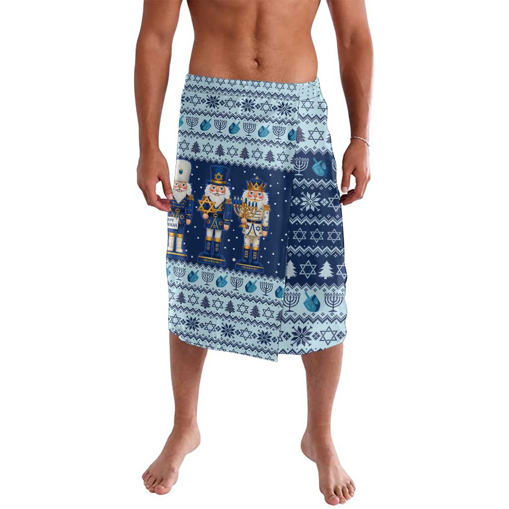 Chrismukkah Nutcracker Lavalava Funny Hanukkah Xmas Style - Wonder Print Shop