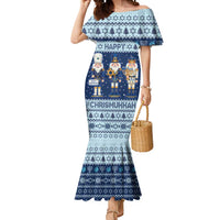 Chrismukkah Nutcracker Mermaid Dress Funny Hanukkah Xmas Style - Wonder Print Shop