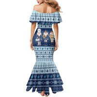 Chrismukkah Nutcracker Mermaid Dress Funny Hanukkah Xmas Style - Wonder Print Shop