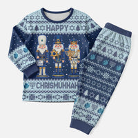 Chrismukkah Nutcracker Christmas Pajama Set Funny Hanukkah Xmas Style - Wonder Print Shop