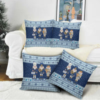 Chrismukkah Nutcracker Pillow Cover Funny Hanukkah Xmas Style - Wonder Print Shop