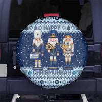 Chrismukkah Nutcracker Spare Tire Cover Funny Hanukkah Xmas Style - Wonder Print Shop