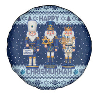 Chrismukkah Nutcracker Spare Tire Cover Funny Hanukkah Xmas Style - Wonder Print Shop