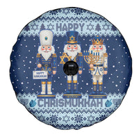 Chrismukkah Nutcracker Spare Tire Cover Funny Hanukkah Xmas Style - Wonder Print Shop