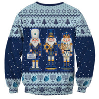 Chrismukkah Nutcracker Sweatshirt Funny Hanukkah Xmas Style - Wonder Print Shop