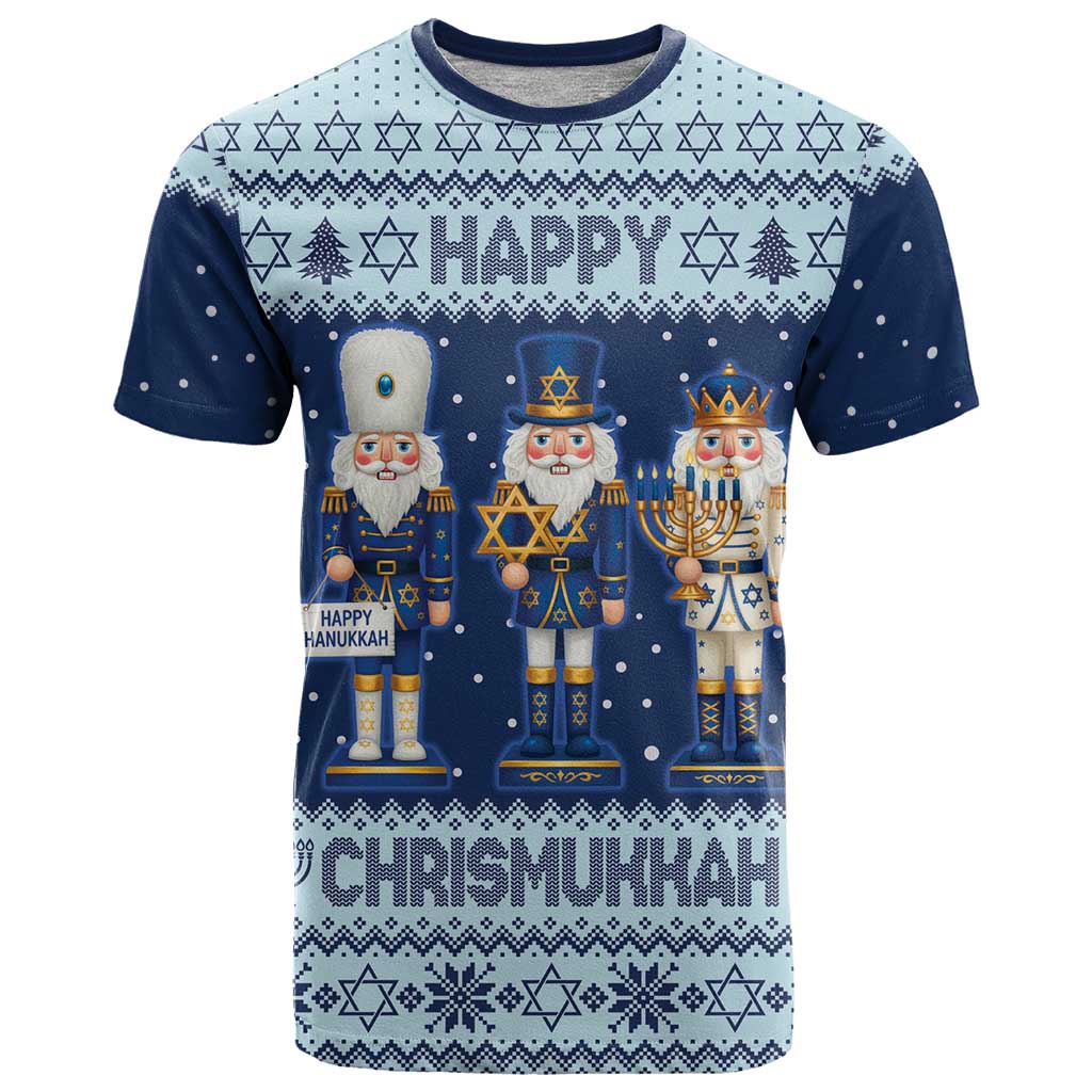 Chrismukkah Nutcracker T Shirt Funny Hanukkah Xmas Style - Wonder Print Shop