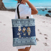 Chrismukkah Nutcracker Tote Bag Funny Hanukkah Xmas Style - Wonder Print Shop