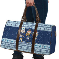 Chrismukkah Nutcracker Travel Bag Funny Hanukkah Xmas Style - Wonder Print Shop
