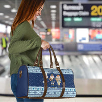 Chrismukkah Nutcracker Travel Bag Funny Hanukkah Xmas Style - Wonder Print Shop