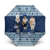 Chrismukkah Nutcracker Umbrella Funny Hanukkah Xmas Style - Wonder Print Shop