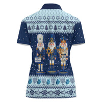 Chrismukkah Nutcracker Women Polo Shirt Funny Hanukkah Xmas Style - Wonder Print Shop