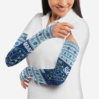 Funny Hanukkah Six Seven Arm Sleeves Gen Alpha Meme Vibes - Wonder Print Shop