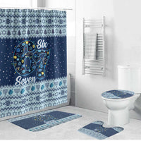 Funny Hanukkah Six Seven Bathroom Set Gen Alpha Meme Vibes - Wonder Print Shop