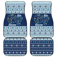 Funny Hanukkah Six Seven Car Mats Gen Alpha Meme Vibes - Wonder Print Shop