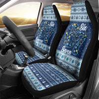 Funny Hanukkah Six Seven Car Seat Cover Gen Alpha Meme Vibes - Wonder Print Shop
