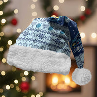 Funny Hanukkah Six Seven Christmas Santa Hat Gen Alpha Meme Vibes - Wonder Print Shop