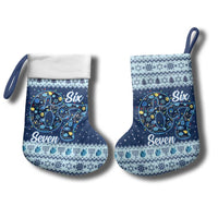 Funny Hanukkah Six Seven Christmas Stocking Gen Alpha Meme Vibes - Wonder Print Shop