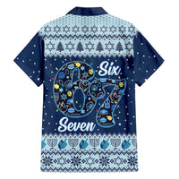 Funny Hanukkah Six Seven Family Matching Mermaid Dress and Hawaiian Shirt Gen Alpha Meme Vibes - Wonder Print Shop