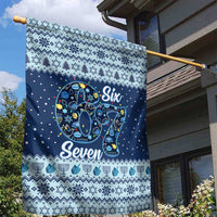 Funny Hanukkah Six Seven Garden Flag Gen Alpha Meme Vibes - Wonder Print Shop