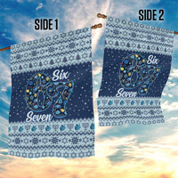 Funny Hanukkah Six Seven Garden Flag Gen Alpha Meme Vibes - Wonder Print Shop