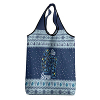 Funny Hanukkah Six Seven Grocery Bag Gen Alpha Meme Vibes - Wonder Print Shop