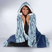Funny Hanukkah Six Seven Hooded Blanket Gen Alpha Meme Vibes - Wonder Print Shop