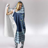 Funny Hanukkah Six Seven Hooded Blanket Gen Alpha Meme Vibes - Wonder Print Shop