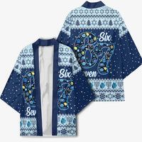 Funny Hanukkah Six Seven Kimono Gen Alpha Meme Vibes - Wonder Print Shop