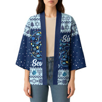 Funny Hanukkah Six Seven Kimono Gen Alpha Meme Vibes - Wonder Print Shop