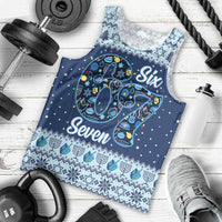 Funny Hanukkah Six Seven Men Tank Top Gen Alpha Meme Vibes - Wonder Print Shop