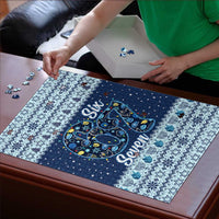 Funny Hanukkah Six Seven Puzzle Gen Alpha Meme Vibes - Wonder Print Shop