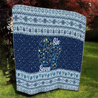 Funny Hanukkah Six Seven Quilt Gen Alpha Meme Vibes - Wonder Print Shop