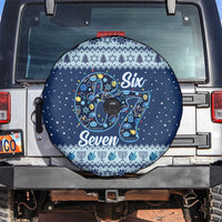 Funny Hanukkah Six Seven Spare Tire Cover Gen Alpha Meme Vibes - Wonder Print Shop