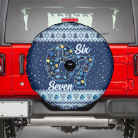 Funny Hanukkah Six Seven Spare Tire Cover Gen Alpha Meme Vibes - Wonder Print Shop