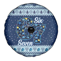 Funny Hanukkah Six Seven Spare Tire Cover Gen Alpha Meme Vibes - Wonder Print Shop
