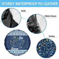 Funny Hanukkah Six Seven Spare Tire Cover Gen Alpha Meme Vibes - Wonder Print Shop