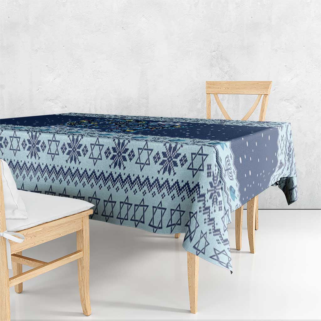 Funny Hanukkah Six Seven Tablecloth Gen Alpha Meme Vibes - Wonder Print Shop